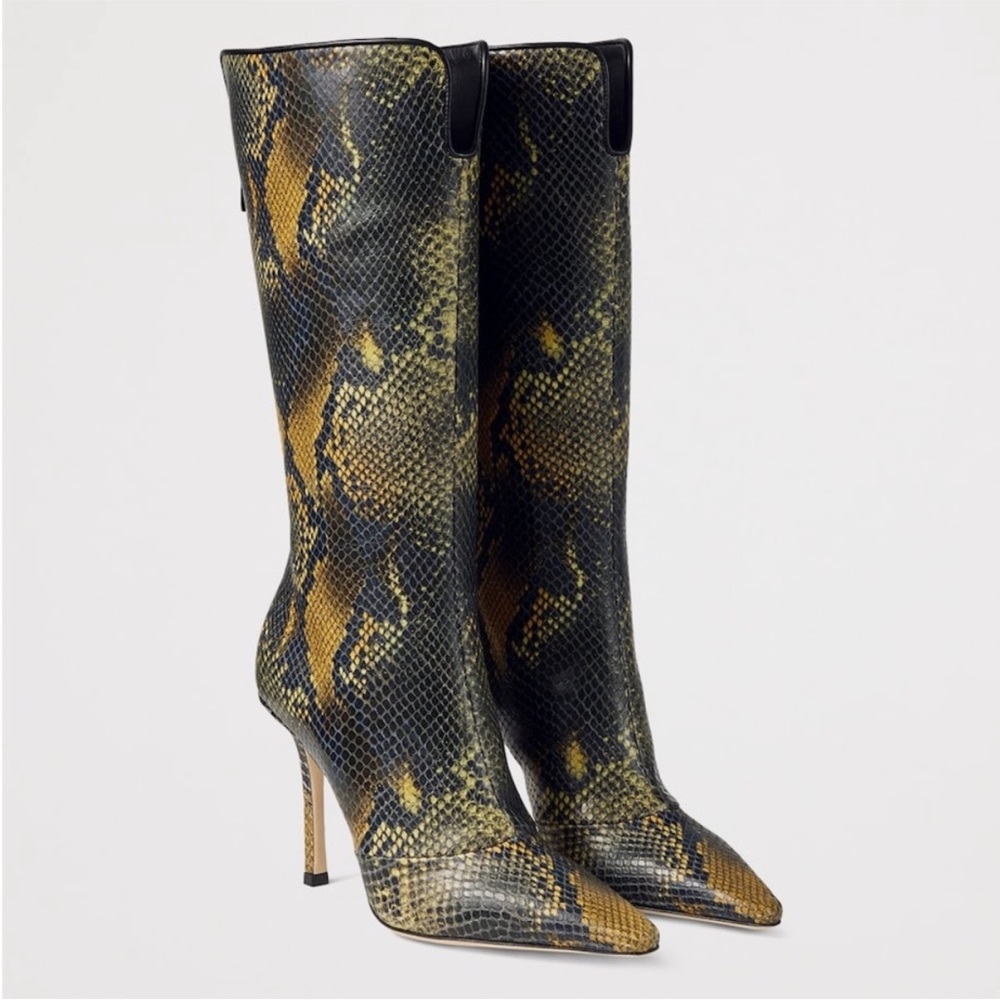 New JIMMY CHOO Archive Collection Python Print Bo… - image 2